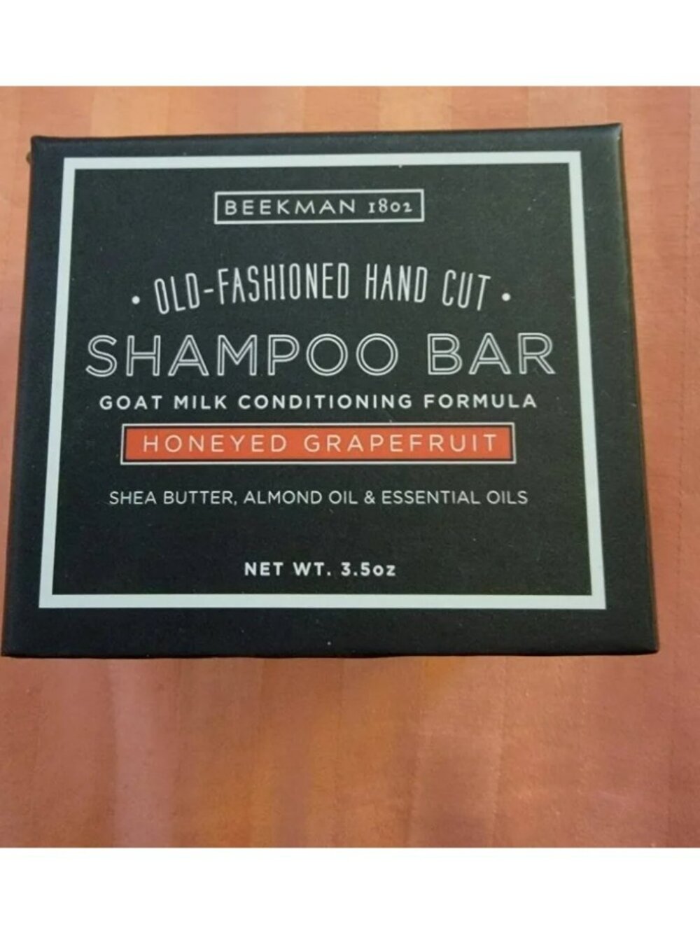Beekman 1802 Honeyed Grapefruit shampoo bar